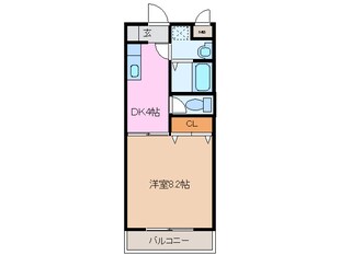 徳和駅 徒歩17分 2階の物件間取画像